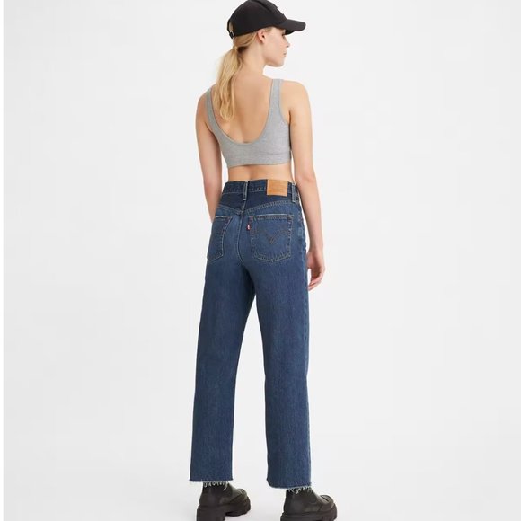 Levi's RIBCAGE STRAIGHT ANKLE WOMEN'S JEANS 27x29 NWT - Picture 3 of 7